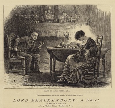 ブラッケンベリー卿、小説 作： Samuel Luke Fildes